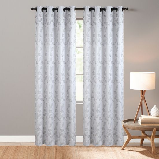 Sonoma Goods For Life® 2-Pack Finley Blackout Curtains