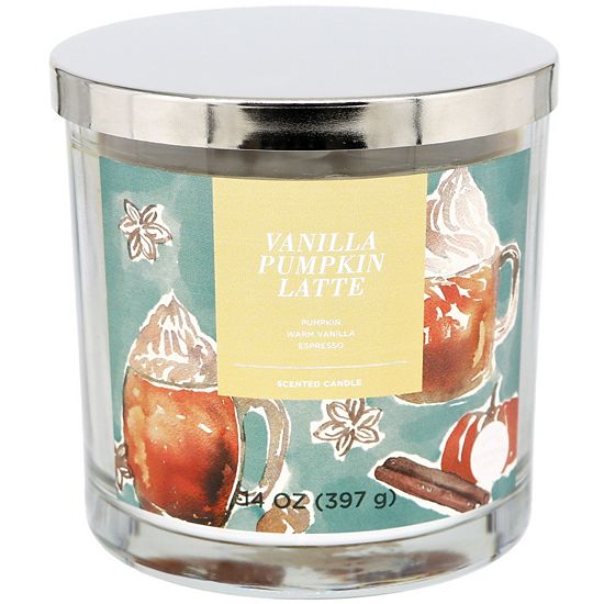 Sonoma Goods For Life® Vanilla Pumpkin Latte 14-oz. Single Pour Jar Candle