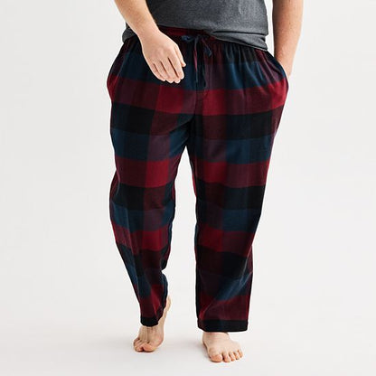 Big & Tall Sonoma Goods For Life® Flannel Drawstring Pajama Pants