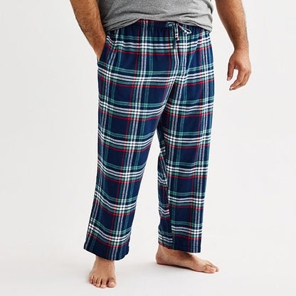 Big & Tall Sonoma Goods For Life® Flannel Drawstring Pajama Pants