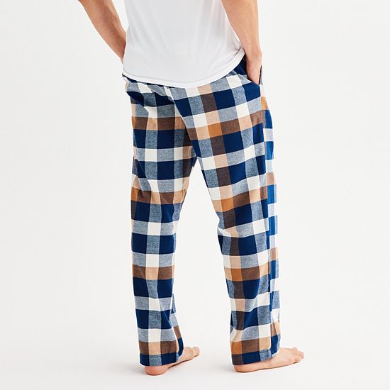 Men's Sonoma Goods For Life® Flannel Drawstring Pajama Pants