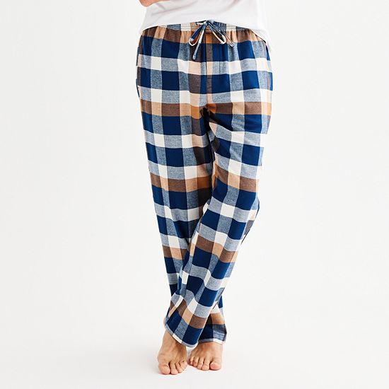Men's Sonoma Goods For Life® Flannel Drawstring Pajama Pants