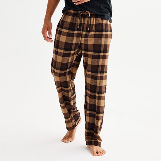 Men's Sonoma Goods For Life® Flannel Drawstring Pajama Pants
