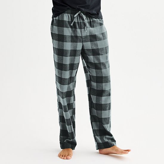 Men's Sonoma Goods For Life® Flannel Drawstring Pajama Pants
