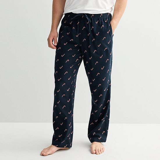 Men's Sonoma Goods For Life® Flannel Drawstring Pajama Pants
