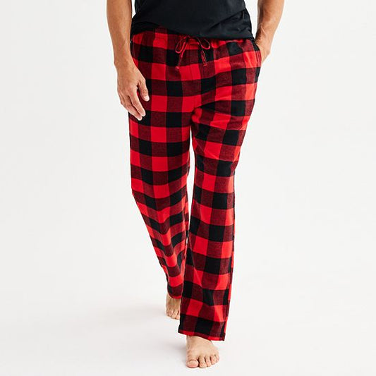 Men's Sonoma Goods For Life® Flannel Drawstring Pajama Pants