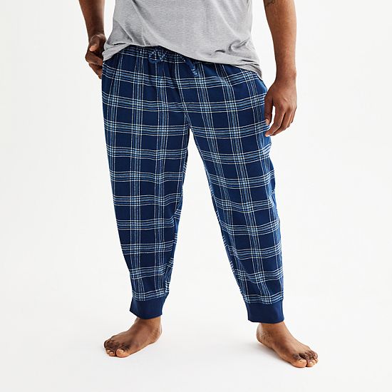 Big & Tall Sonoma Goods For Life® Flannel Banded Bottom Pajama Pants