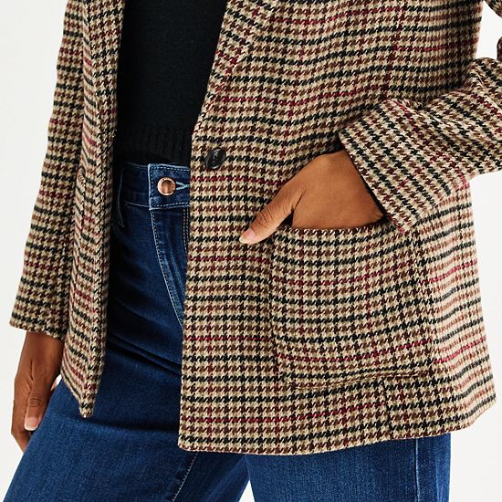 Women's Sonoma Goods For Life® Polished Heritage Blazer
