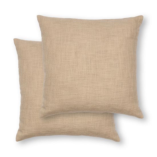 Sonoma Goods For Life® 2-pc. 18" X 18" Textured Slub Solid Pillow Set