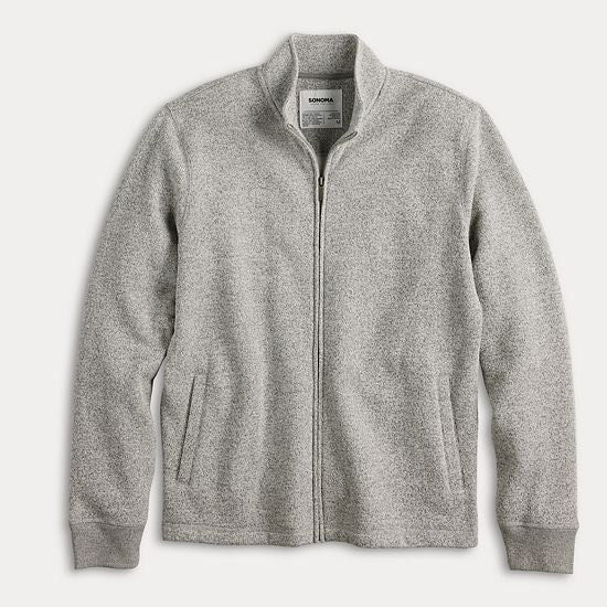 Men's Sonoma Goods For Life® Sweater Fleece Full-Zip