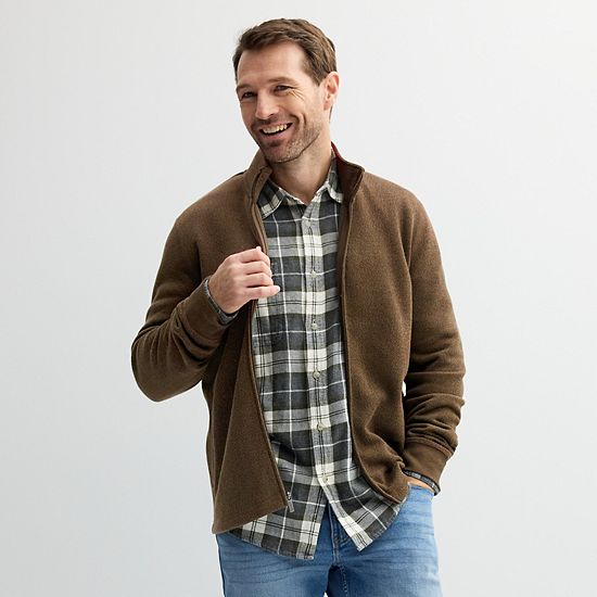 Men's Sonoma Goods For Life® Sweater Fleece Full-Zip