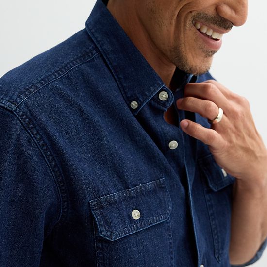 Men's Sonoma Goods For Life® Utility Denim Shirt
