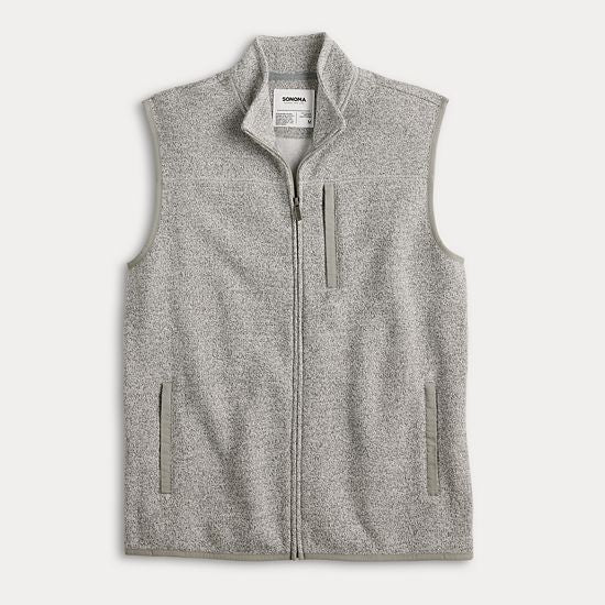 Men's Sonoma Goods For Life® Sweater Fleece Vest