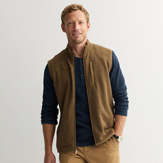 Men's Sonoma Goods For Life® Sweater Fleece Vest
