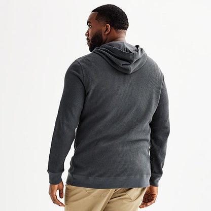 Big & Tall Sonoma Goods For Life® Essential Waffle Hoodie