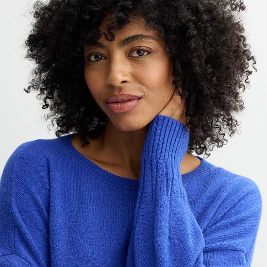 Petite Sonoma Goods For Life® Balloon Sleeve Sweater