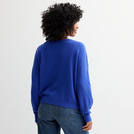 Petite Sonoma Goods For Life® Balloon Sleeve Sweater