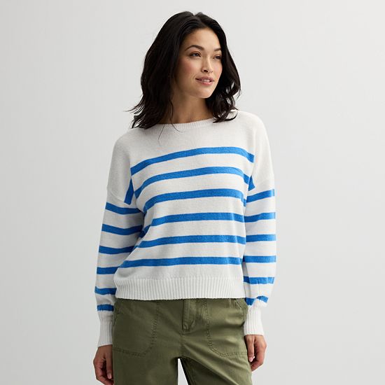 Petite Sonoma Goods For Life® Balloon Sleeve Sweater