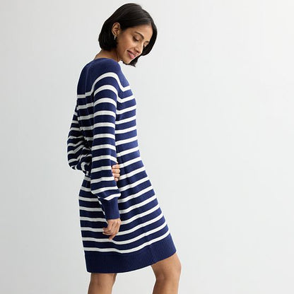 Petite Sonoma Goods For Life® Henley Sweater Dress