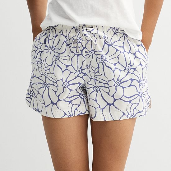 Women's Sonoma Goods For Life® Woven Pajama Shorts