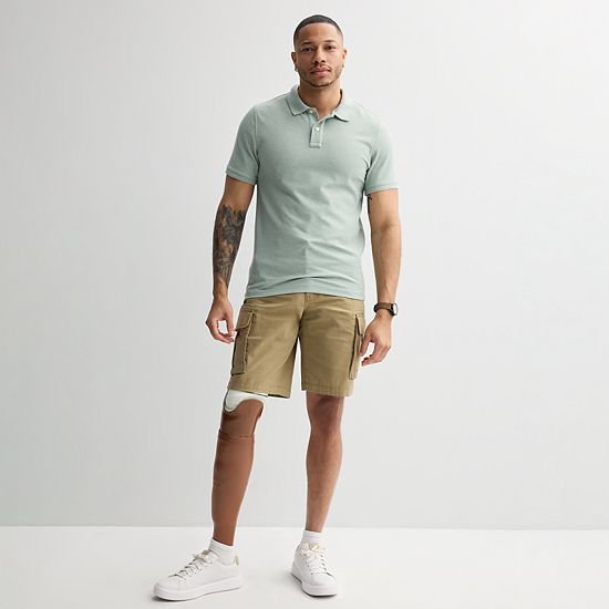 Men's Sonoma Goods For Life® Adaptive Pique Polo