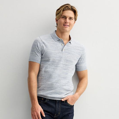 Men's Sonoma Goods For Life® Short Sleeve Sweater Polo