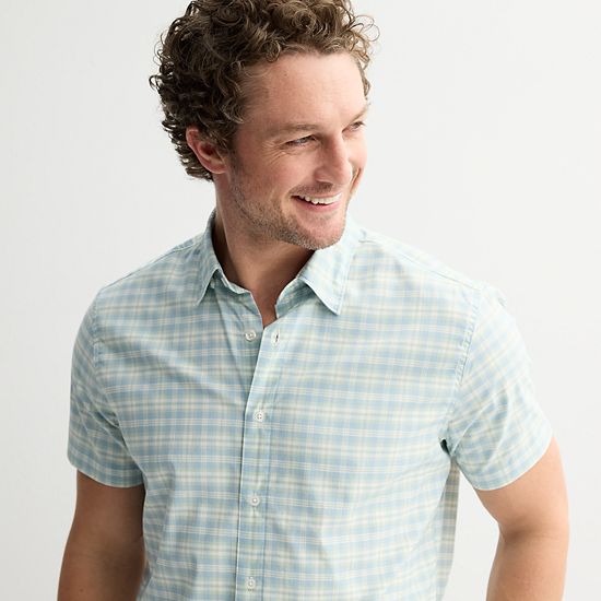 Men's Sonoma Goods For Life® Short Sleeve Performance Shirt
