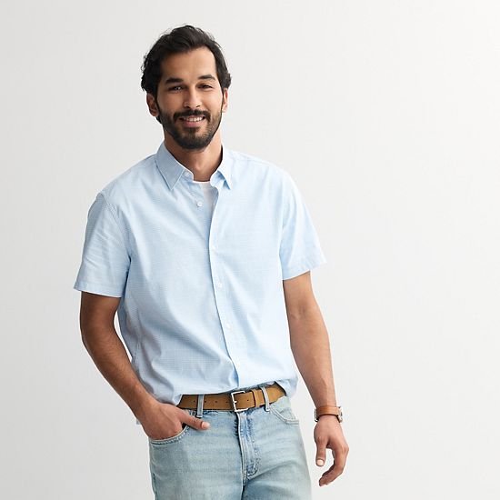 Men's Sonoma Goods For Life® Short Sleeve Performance Shirt