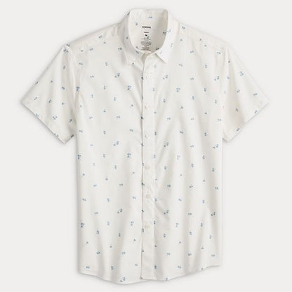 Men's Sonoma Goods For Life® Adaptive Short Sleeve Performance Button-Down Shirt