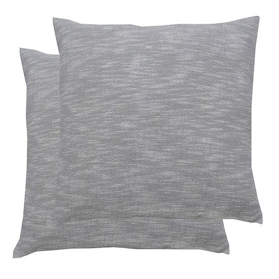 Sonoma Goods For Life® 2-pc. 24" X 24" Textured Slub Solid Pillow Set