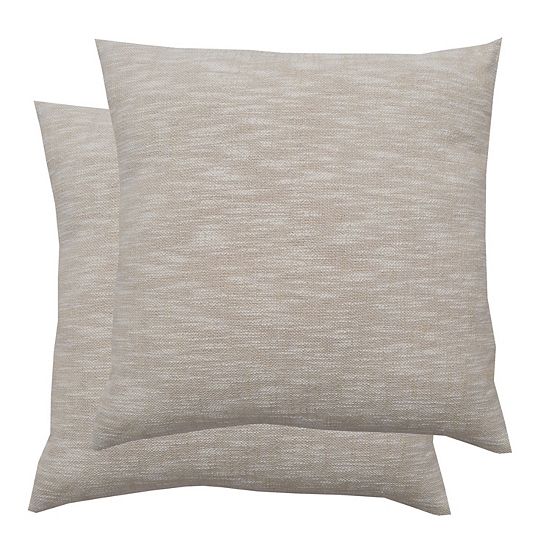 Sonoma Goods For Life® 2-pc. 24" X 24" Textured Slub Solid Pillow Set