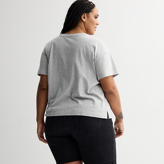 Plus Size Sonoma Goods For Life® Boxy Tee