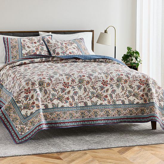 Sonoma Goods For Life® Wilmington Jacobean Quilt Set