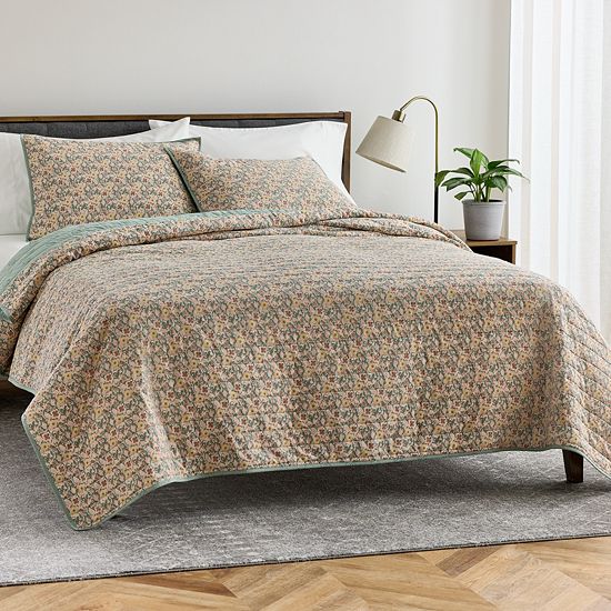 Sonoma Goods For Life® Verona Floral Quilt Set