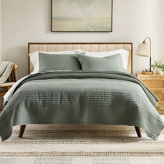 Sonoma Goods For Life® Bozeman Stitch Quilt Set