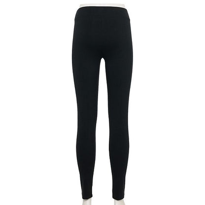 Women's Sonoma Goods For Life® Mid Rise Essential Leggings 2-pk.