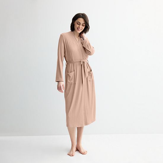 Women's Sonoma Goods For Life® Elevated Rib Sleep Robe