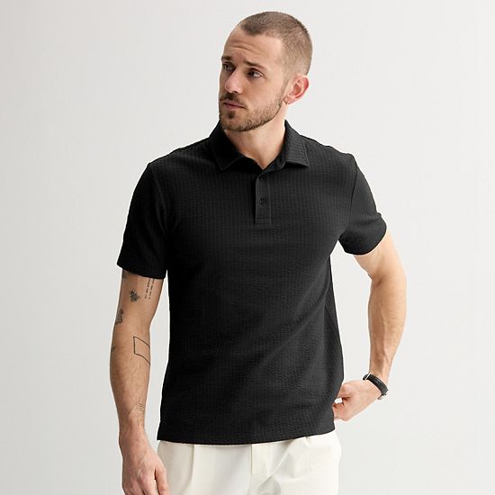 Men's Sonoma Goods For Life® Texture Polo Shirt