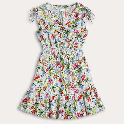 Women's Sonoma Goods For Life® Tie Shoulder Henley Dress