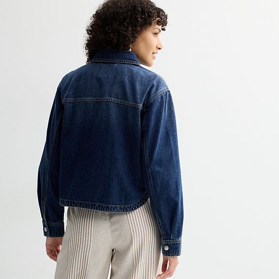 Women's Sonoma Goods For Life® Cropped Shacket