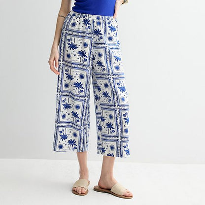 Petite Sonoma Goods For Life® Cropped Easy Pants