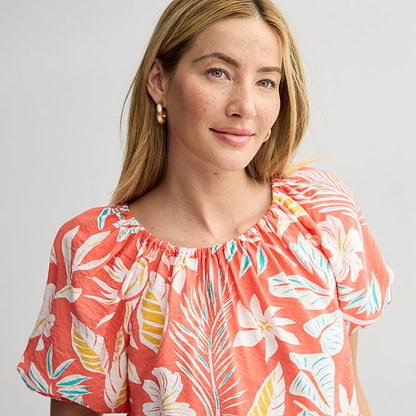 Petite Sonoma Goods For Life® Femme Peasant Top