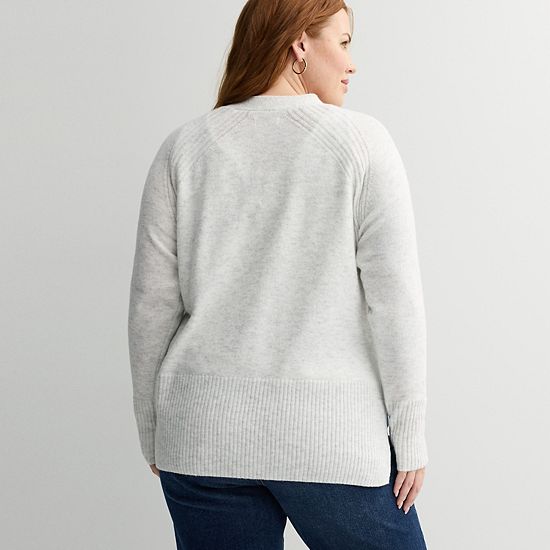 Plus Size Sonoma Goods For Life® Lightweight Longline Cardigan