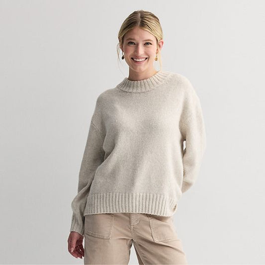 Women's Sonoma Goods For Life® Cozy Crew Neck Pullover