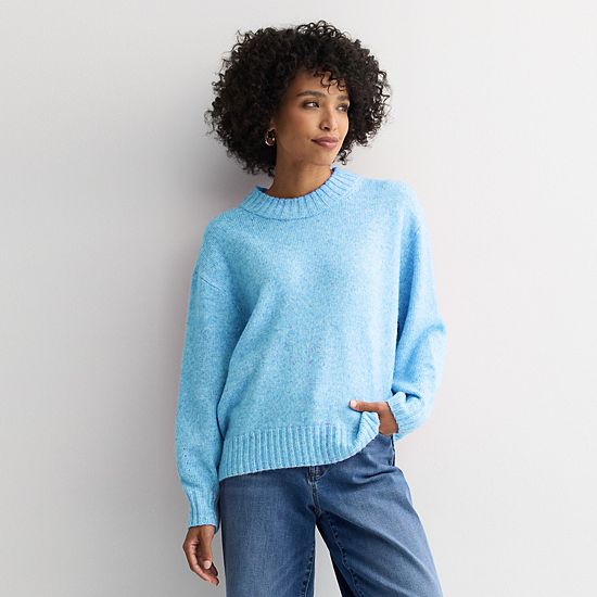 Women's Sonoma Goods For Life® Cozy Crew Neck Pullover