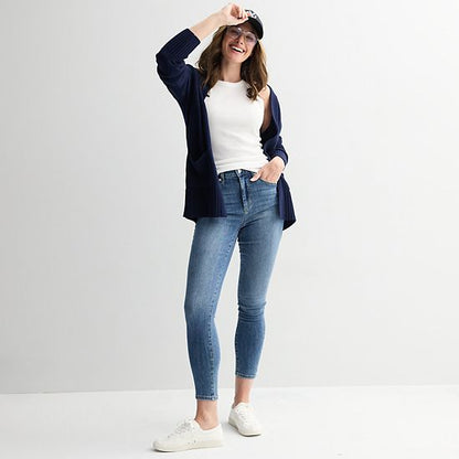 Petite Sonoma Goods For Life® Open Front Longline Cardigan