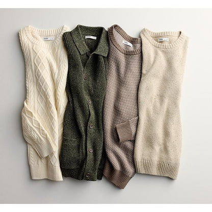 Men's Sonoma Goods For Life® Cable Knit Crewneck Sweater