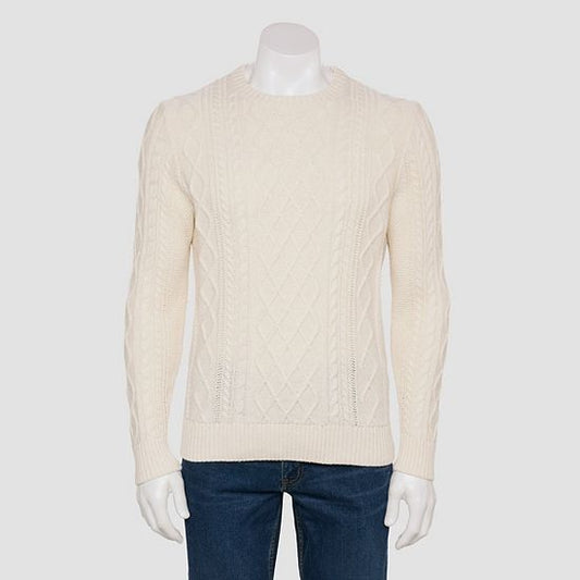 Men's Sonoma Goods For Life® Cable Knit Crewneck Sweater