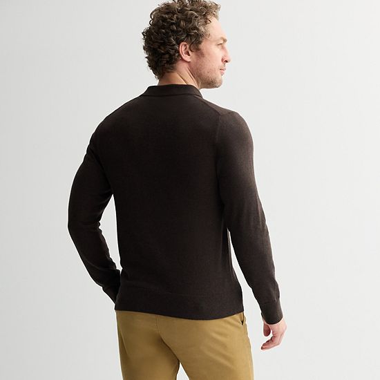 Men's Sonoma Goods For Life® Argyle Sweater Polo