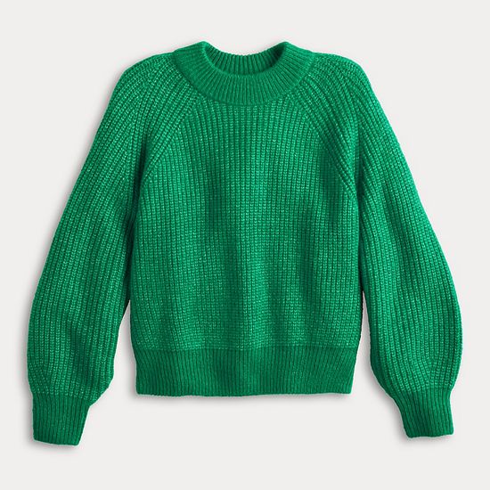 Petite Sonoma Goods For Life® Cozy Heritage Crewneck Sweater